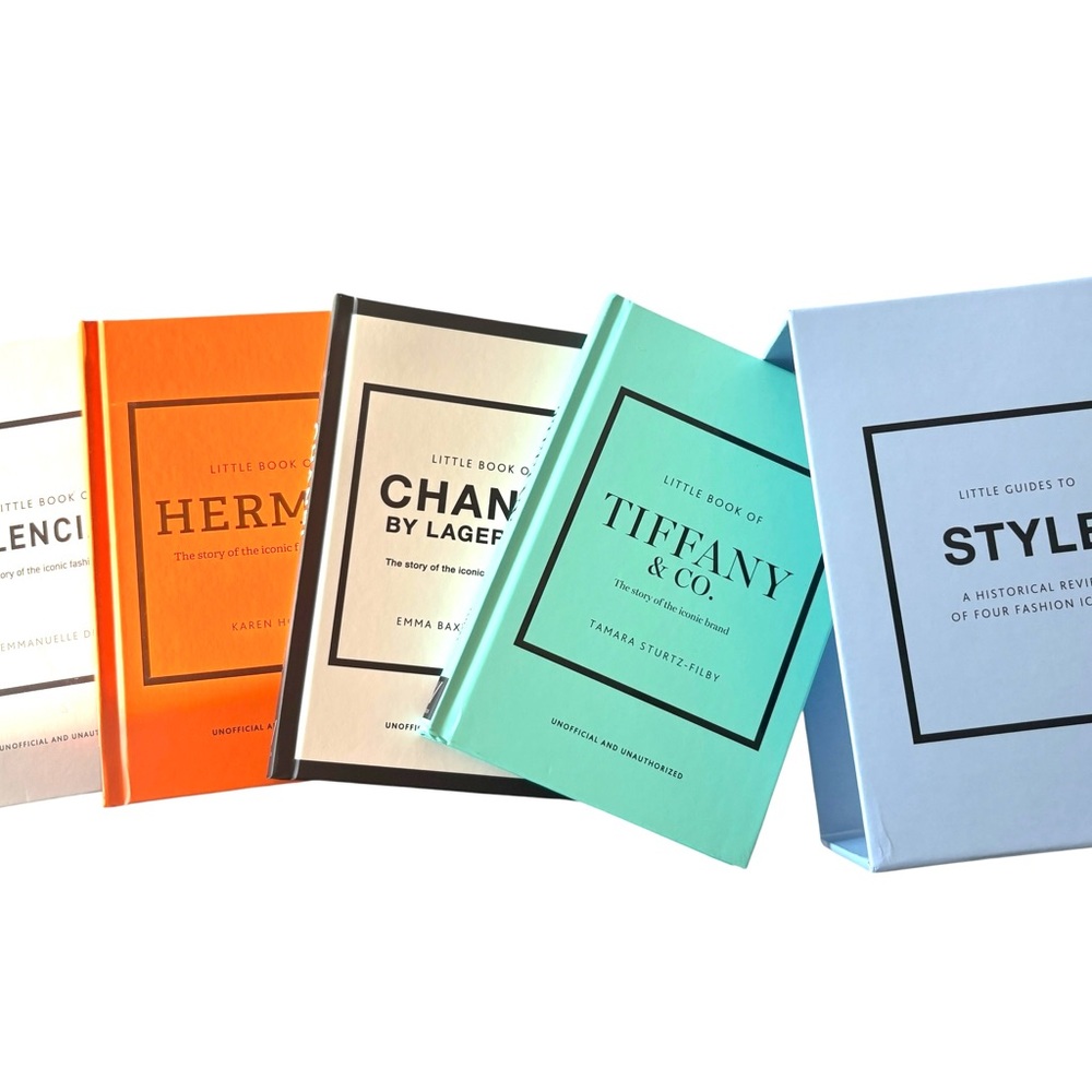 SET—Little books of style series with the rare Tiffany book